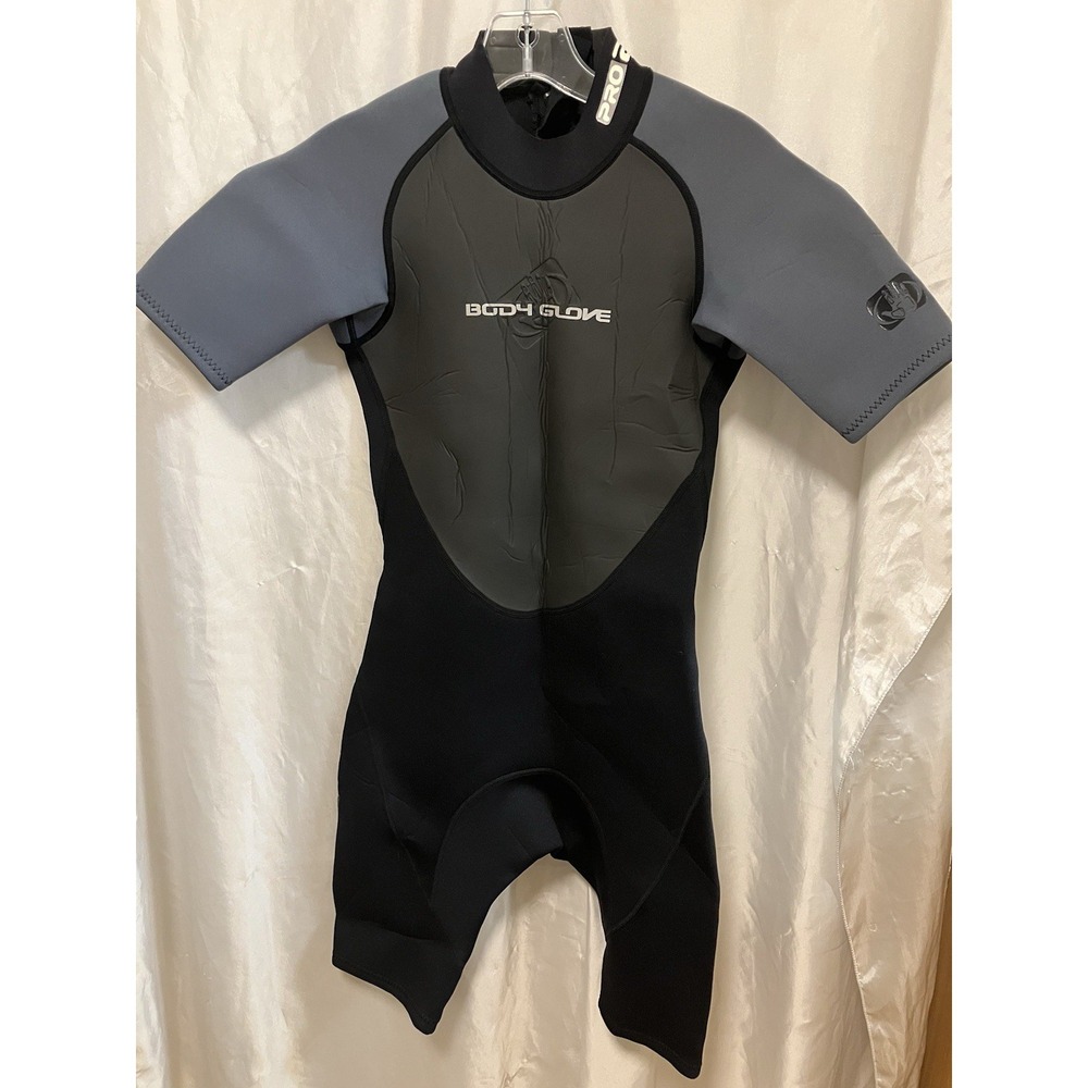Body Glove Wetsuit Knee Length Pro2 2.1 Juniors Size 16 Blue Gray Surf Beach